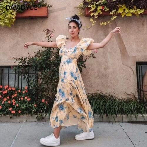 Davidyue Short Summer Dresses