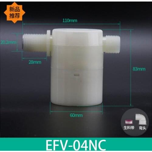 ELECALL Automatic Water Level Control Valve Tower Tank Floating Ball Valve 1/2" 3/4" 1" ELE01-ELE06