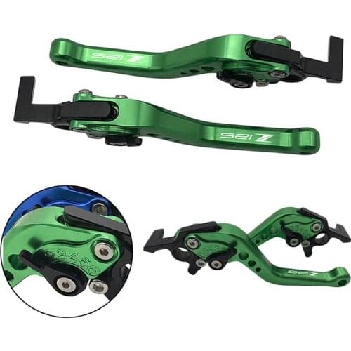 SEMSPEED Motorcycle Adjustable Short Brake and Clutch Levers For KAWASAKI NINJA 125 2019 Z 125 Z125 2017 2018 2019 2020