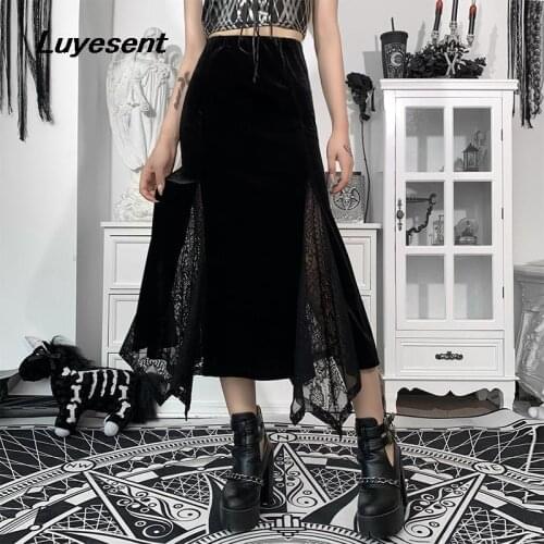 Женские осенние юбки Luyesent China At AliExpress