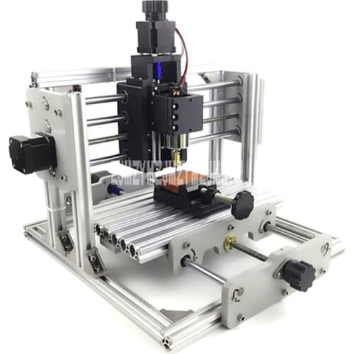 CNC Mechanical Engraving Machine DIY Mini Wood Router Engraving Machine Soft Metal Lettering Marking Milling Machine 45W/220W