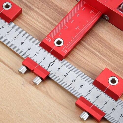 Hole Punch Jig Tool Set Detachable Drill Guide Sleeve Cabinet Drawer Wood Drilling Tools Dowelling JDH99