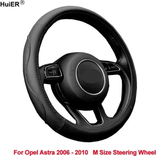 Car Steering Wheel Cover Wrap M Size For Opel Astra 2006 2007 2008 2009 2010 Braid on the Steering wheel Funda Volante Volant