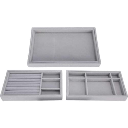 Jewelry Tray Jewelry Organizer Eco-Friendly Stackable for Home for Earring Necklace