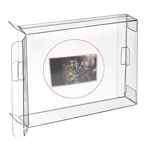 Ruitroliker 50Pcs Clear Box Case Sleeve CIB Protector for Switch Games Cartridge Box