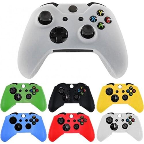 Game Controller Silicone Gel Case Cover Skin for Microsoft Xbox One Lightweight Anti-scratch Games Accessories
