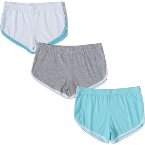 3PCS/Lots Men Underwear Sleep Bottoms Casual Boxers Shorts Underpants Cuecas Homewear Panties Shorts Sleepwear Trunks Plus Size