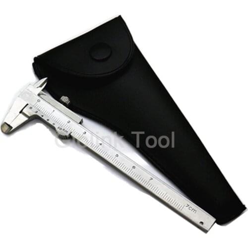 70mm Mini Vernier Caliper 0-70mm/0.05mm Caliper Stainless Steel Guage Portable Measuring Tool High Quality
