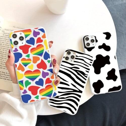 Zebra Cow Symbol Case For Samsung Galaxy M31 M51 A51 A71 A50 A70 A52 A72 A21S A41 A11 A31 A32 A20E A10 A40 A21 A12 A42 TPU Case