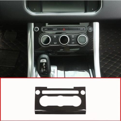 For 2014-2017 Land Rover Range Rover Sport center console AC panel decorative frame sticker Car interior decoration