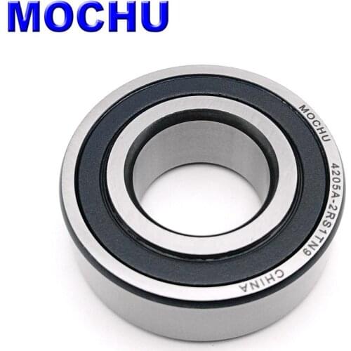 1pcs bearing 4205 25x52x18 4205A-2RS1TN9 4205-B-2RSR-TVH 4205A-2RS MOCHU Double row Deep groove ball bearings