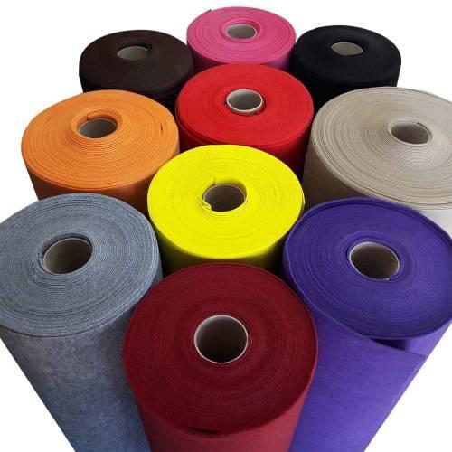 -Foot Thick Felt 2 mm Thick 1 Meter (100x100 cm) (16 COLOR OPTION)