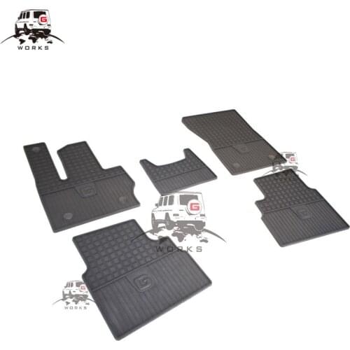 G-class W464 door mat fit G-class 2018-2020year W464 foot mat 5pieces
