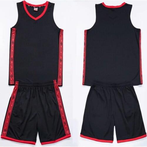 Men Sportswear Customize Men College Basketball training Jerseys Uniforms Kits Breathable Youth basketball jerseys shorts print