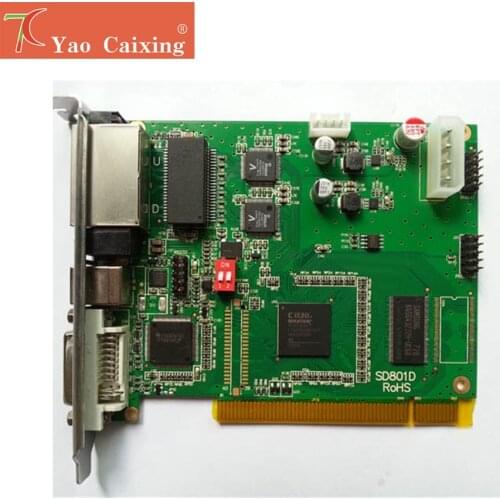 Linsn synchronrous sending card 802D controller for P1.2 P2 P2.5 P3 P3.91 P4 P4.81 P5 P6 P8 P10 indoor outdoor rgb led panel