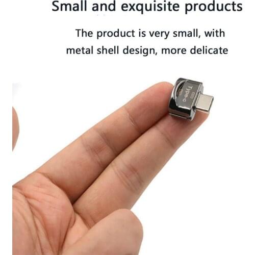 Metal USB 3.1 Type-C Male To USB 2.0 ONE Female OTG For MacBook Data Series Adapter Adapter C For samsung Type S8 OTG W5T5