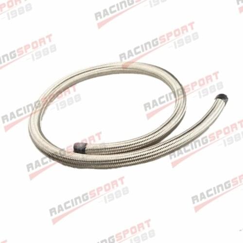 Stainless Steel Braided AN12 AN-12 AN 12 -12 Fuel Line Gas Oil Hose 1M (3.3FT)