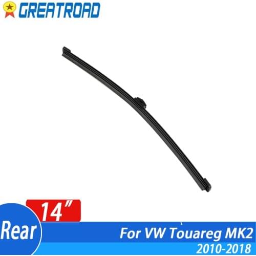Wiper 14" Rear Wiper Blade For VW Touareg MK2 2010 -20182017 2016 2015 2014 2013 2012 2011 Windshield Windscreen Rear Window