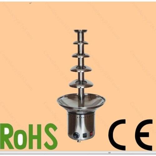 5 tiers chocolate fountain