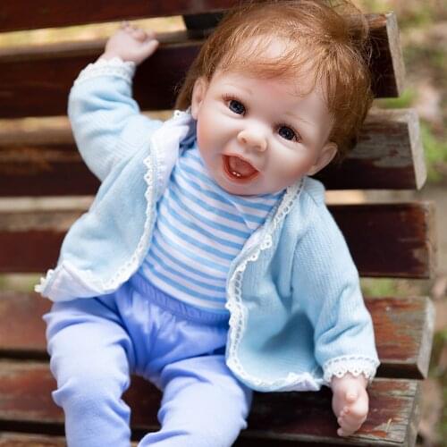 Cloth Body Reborn Baby Doll Toy Babies Dolls Reborn For Kid Birthday Gift Toddler Toy