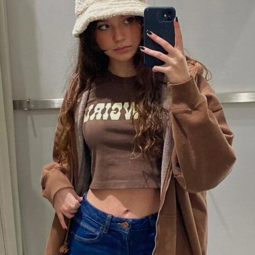 Vintage Solid Cotton Hoodie Women Autumn Loose Long Sleeve Zipper Hoodies Hoodies Simple Causal Oversize Sweatshirts Top