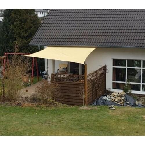 2x3m 280GSM Waterproof Awning Sunshade Sun Shade Sail For Outdoor Garden Beach Camping Patio Pool Sun Canopy Tent Sun Shelter