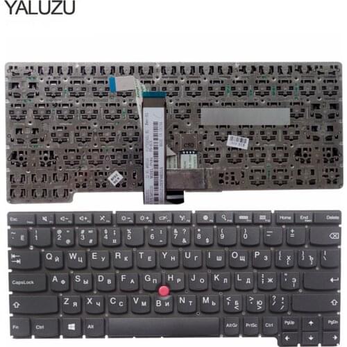 YALUZU laptop Keyboard for LENOVO FOR IBM FOR ThinkPad X1 Helix 04Y0077 with pointing stick RU layout black notebook russian new