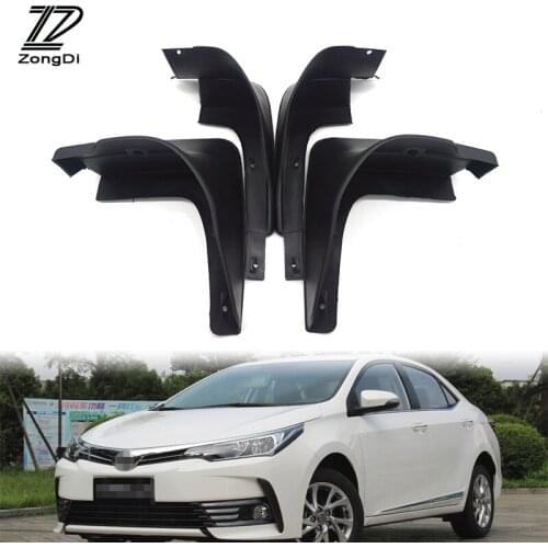 ZD Car Front Rear Mudguards For Toyota Corolla Altis E140 2007 2008 2009 2010 2011 2012 2013 Accessories Mudflap Styling Fenders