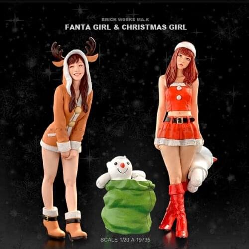 1/20 Resin model kits figure beauty colorless and self-assembledr (80mm) A-19735