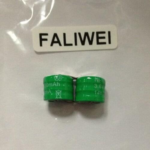 10pcs/lot New Ni-MH 20mAh 3.6V Rechargable Battery Cells