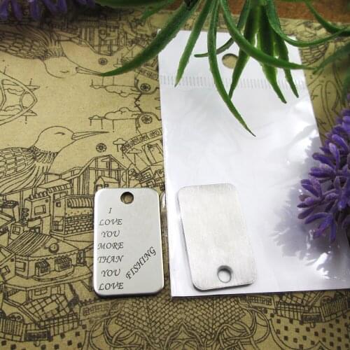 20pcs--"I LOVE YOU MORE THAN YOU LOVE fishing"stainless steel charms 5 styles for choosing DIY Charms for necklace bracelets
