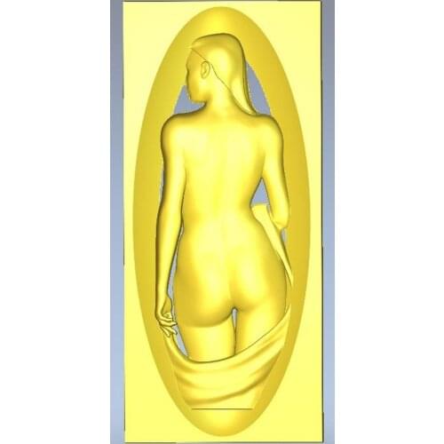 3d model relief for cnc in STL file format ladyX nude girls/women --22
