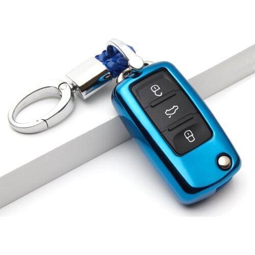 TPU Car Key Cover Protection Case For Skoda Octavia 2 3 A5 A7 Tour Rapid Fabia Superb Shell Bag Remote Styling Auto Accessorise