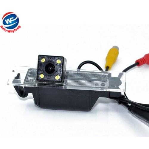 Nightvision 4 LED CCD Chip Car Rear View Reverse CAMERA for OPEL Astra H/Corsa D/Meriva A/Vectra C/Zafira B,FIAT Grande WF