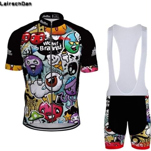 SPTGRVO Men Summer Cycling Set Quick Dry Short Sleeve Jersey 9D Gel Pad Bike Shorts Pad MTB Bicycle Clothing Man Rennrad Trikot