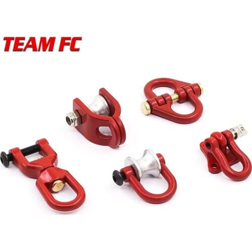 RC Model Metal Lifting Pulley Butterfly Ring Buckle For 1/10 RC Crawler Car TRX4 TRX6 G63 RC4WD D90 D110 Axial SCX10 CC01 TF2