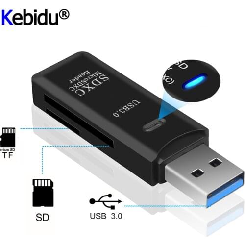 Mini Card Reader USB 3.0 SD/Micro SD TF OTG Smart Memory Card Adapter For Laptop USB 3.0 Multi Smart Cardreader SD Card Reader