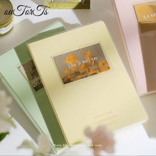 NEW 80 Sheets NOTE FOR Retro Weekly Planner Diary Journals Notebook Agenda Organizer PP Cover Kawaii School Stationery Diary