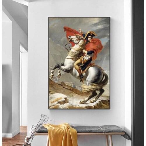 Napoleon Famous Art Canvas Paintings On the Wall Art Posters And Prints Classical Napoleon Canvas Art Pictures For Living Room