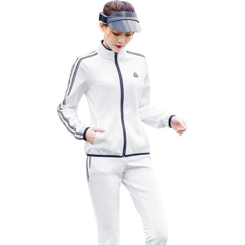 Pgm Golf Wear Training Shirt Women Jacket Spring Autumn Apparel Windbreaker Pants Sports Trousers Tennis Lady Zipper Clothing