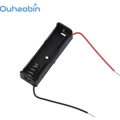 Ouhaobin AA Size Power Battery Storage Case Box Holder Leads With 1 2 3 4 Plastic and metal Slots Gift Jan 31 Drop Ship