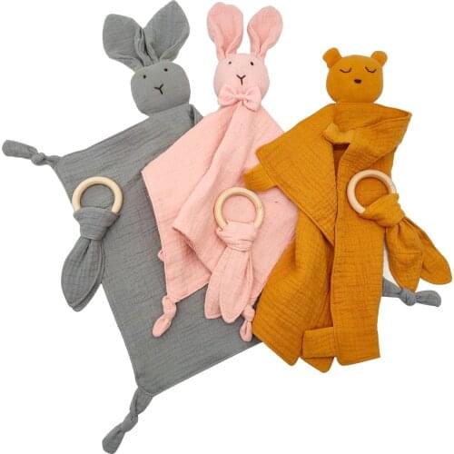 Plush Toys Baby Pacifier Appease Soothe Towel Nursing Baby Kids Comforter Washable Blanket Rabbit Soft Smooth Toy Plush Stuffed