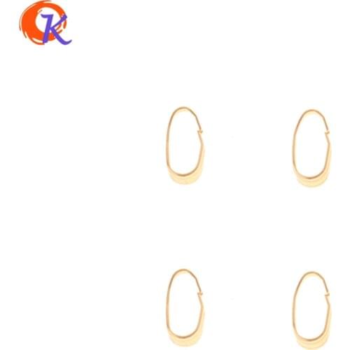 Cordial Design 300Pcs 4*7MM Jewelry Accessories/Hand Made/Hooks/DIY Making/Genuine Gold Plating/Jewelry Findings Component