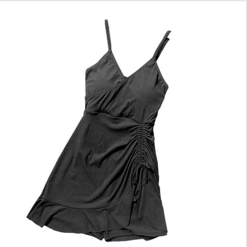 2021 Women Solid One Piece Swimwear Push Up Bathing Suit Swim Beach Dress Swimming Beachwear Summer Sexy Swimsuit Holiday Wear