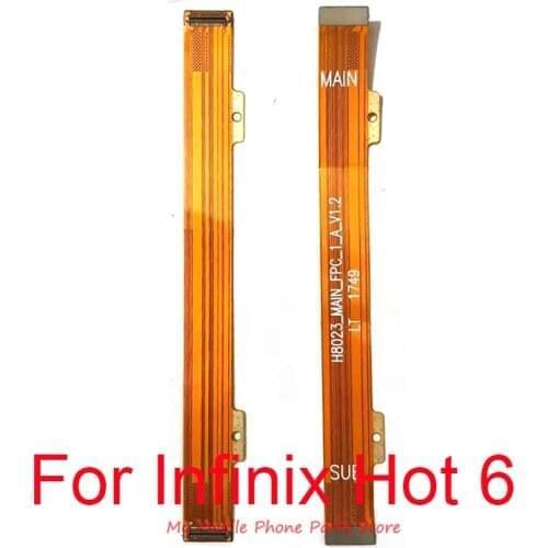 10 PCS Main Motherboard Flex Cable Connect Board For Infinix Hot 6 Hot6 Main Board Connect LCD Display Flex Cable Spare Parts