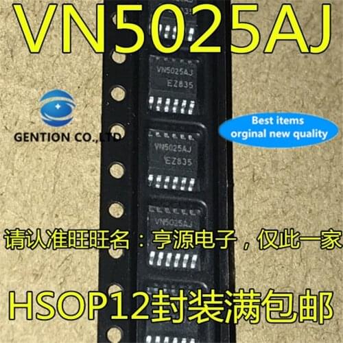 10Pcs VN5025AJ VN5025AJTR-E HSSOP12 Driver in stock 100% new and original
