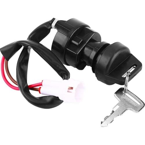 2 Pin Motorcycle Ignition Key Switch Motocicleta ATV For Yamaha YFM 350 Bruin 660R 700R Raptor 350X Warrior