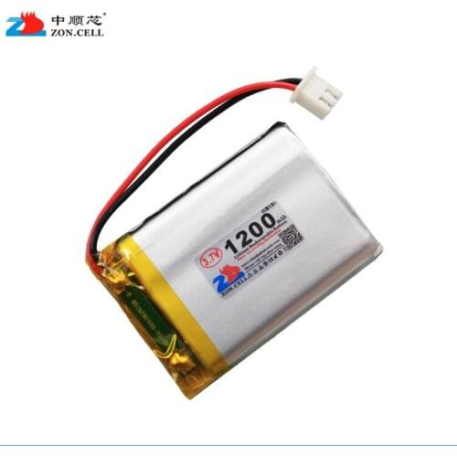 In the core 1200mAh 603448 3.7V lithium polymer battery 603450 cordless telephone point reading machine Rechargeable Li-ion Cell