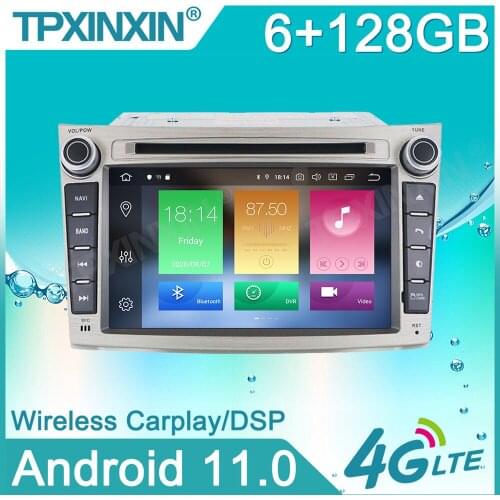 Android 11 6+128G For Subaru Outback 2009-2014 Car Stereo Multimedia Player Android GPS Navigation Auto Audio Radio
