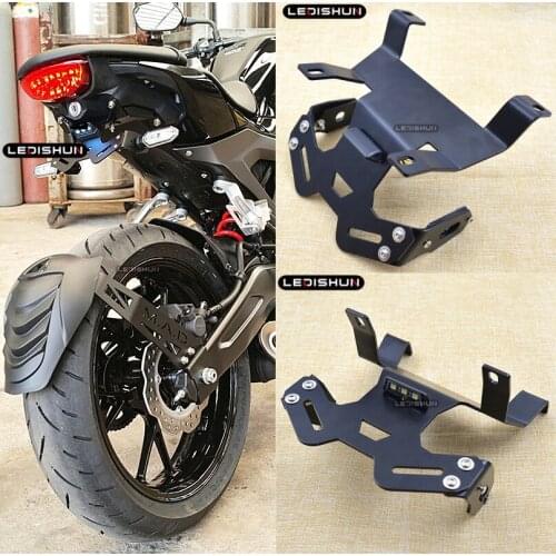 License Plate Holder For HONDA CB250R CB300R 18-19-20 Motorcycle Tail Tidy Fender Eliminator Registration Plate LED Light CB 300